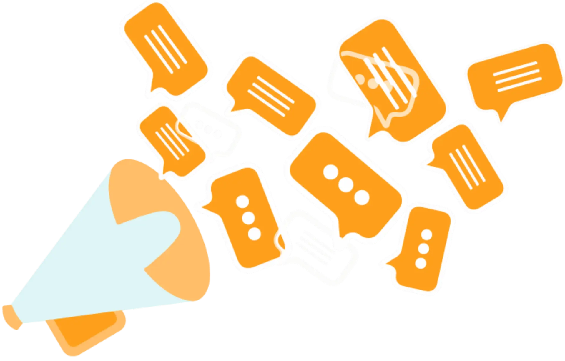 Join our social community illustration